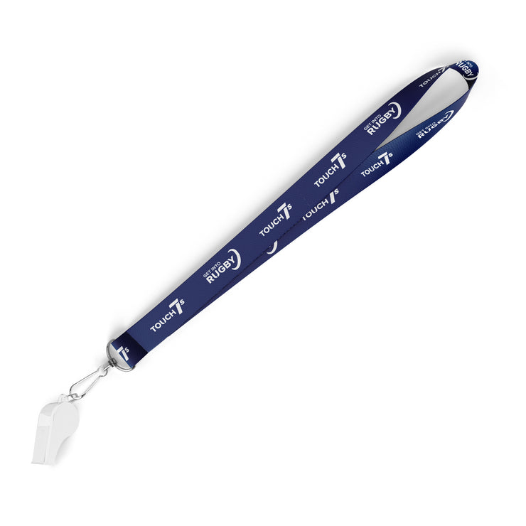 Get Into Rugby Lanyard & Whistle