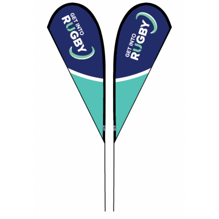 Rugby Australia Get Into Rugby Tear Drop Banner Kit